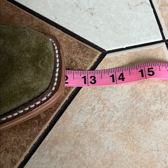 Olive Olathe Kudu rough-out, men’s 8.5D - Picture 13 of 14